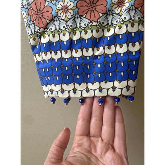 Zimmermann NWT Cosmic Zodiac Belted Print Silk Cotton Pants Size 8 - Picture 10 of 13